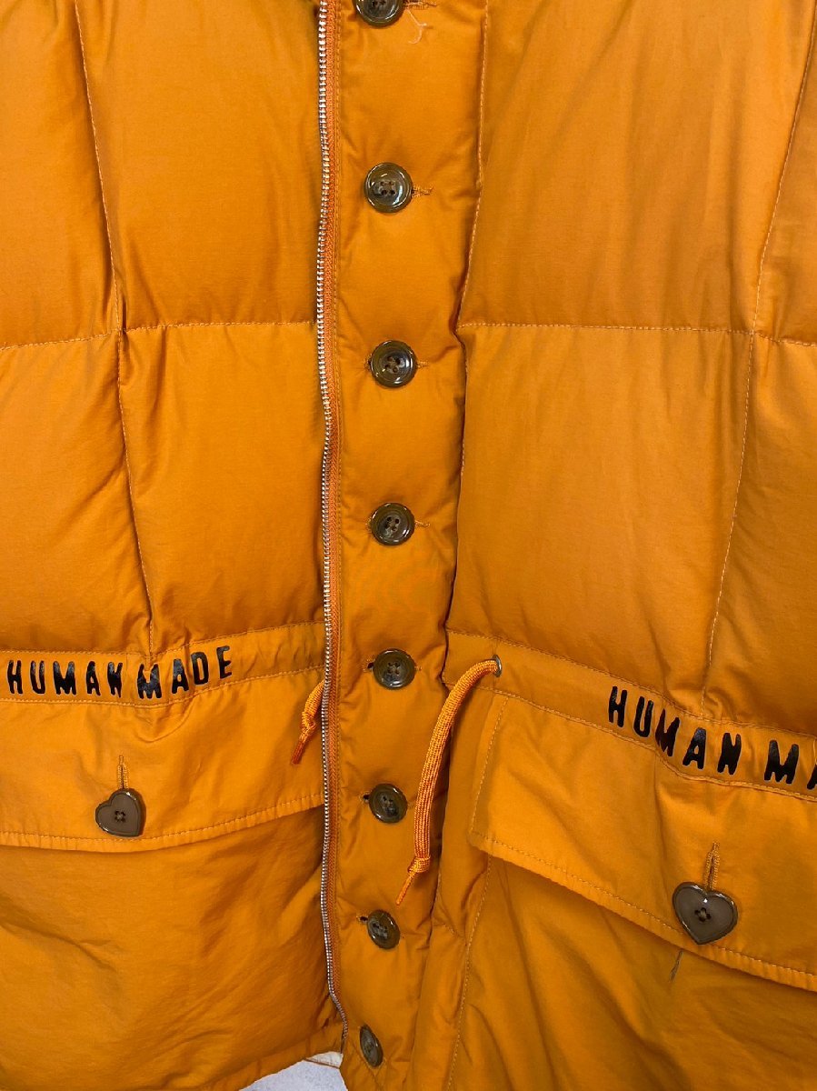 ☆HUMAN MADE ヒューマンメイド☆ DOWN JACKET フード付き ☆HUMAN MADE ヒューマンメイド☆ DOWN JACKET フード付き