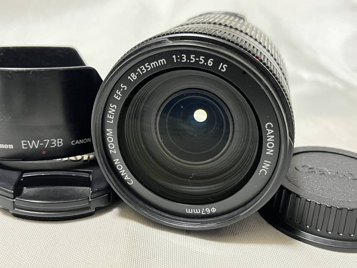 canon レンズ　EFS 18-135MM F3.5-5.6 IS ☆実用品☆キャノン CANON EF-S 18-135mm F3.5-5.6 IS ☆付属品付き