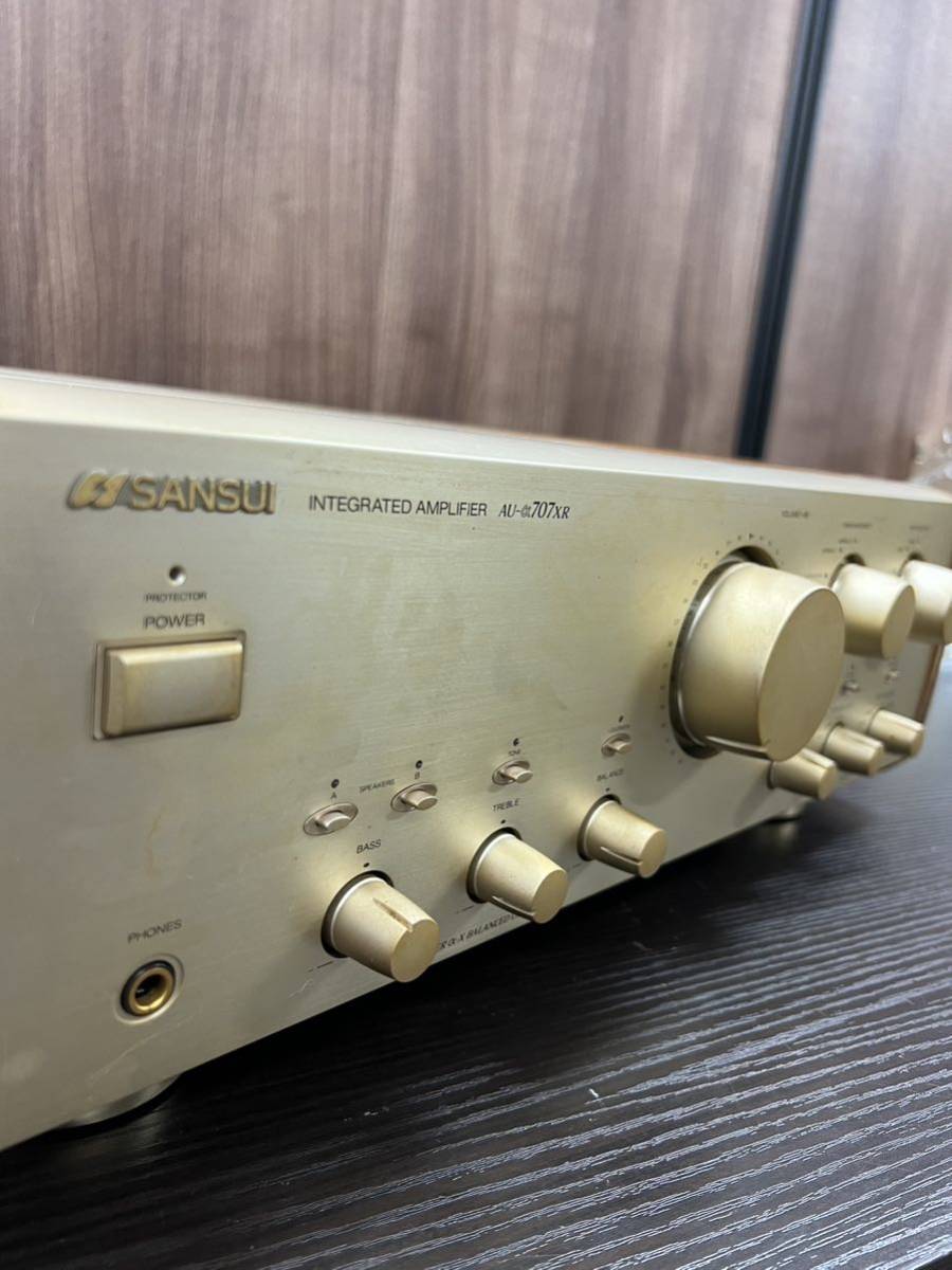 SANSUI プリメインアンプ AU-α707XR J AU-a707XR プリメイン 【通電 SANSUI プリメインアンプ AU-α707XR J AU-a707XR プリメイン 【通電