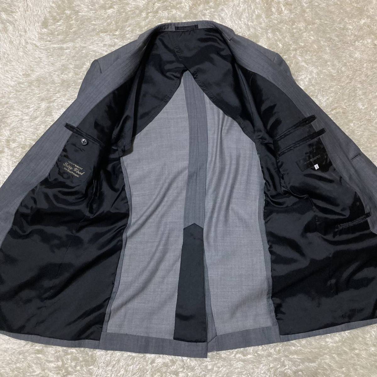 タケオキクチ メンズ スーツ セットアップ チャコールグレー L〜LL相当