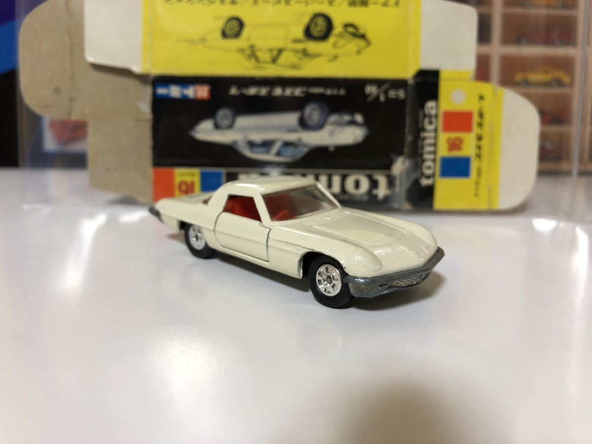 トミカ黒箱 マツダ トミカ コスモスポーツ 1D 日本製 色指定箱 黒箱 ニュー