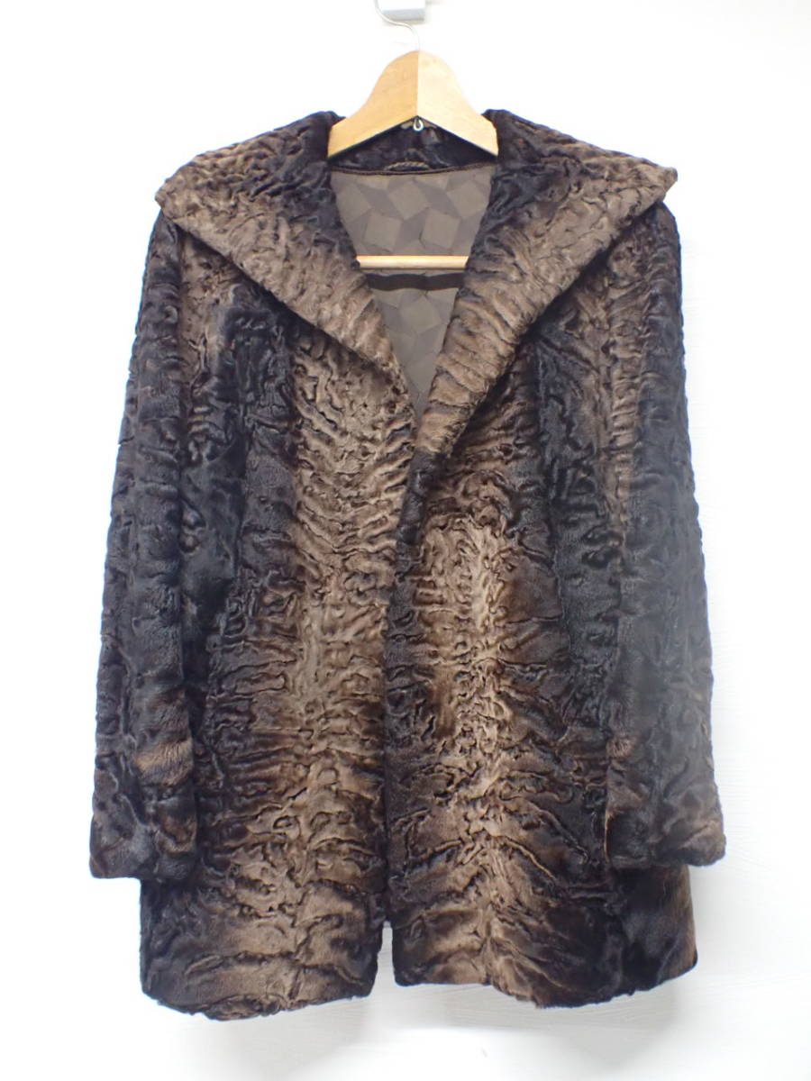 YH151 材質不明 EUROPEKO FUR 毛皮コート ヒョウ柄 レディース ネーム入り(その他)｜売買されたオークション情報、yahoo