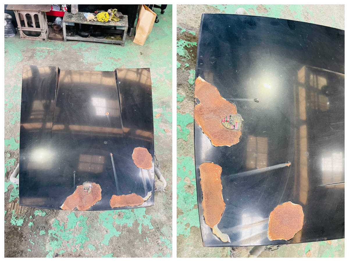 porsche 911 front bonnet 