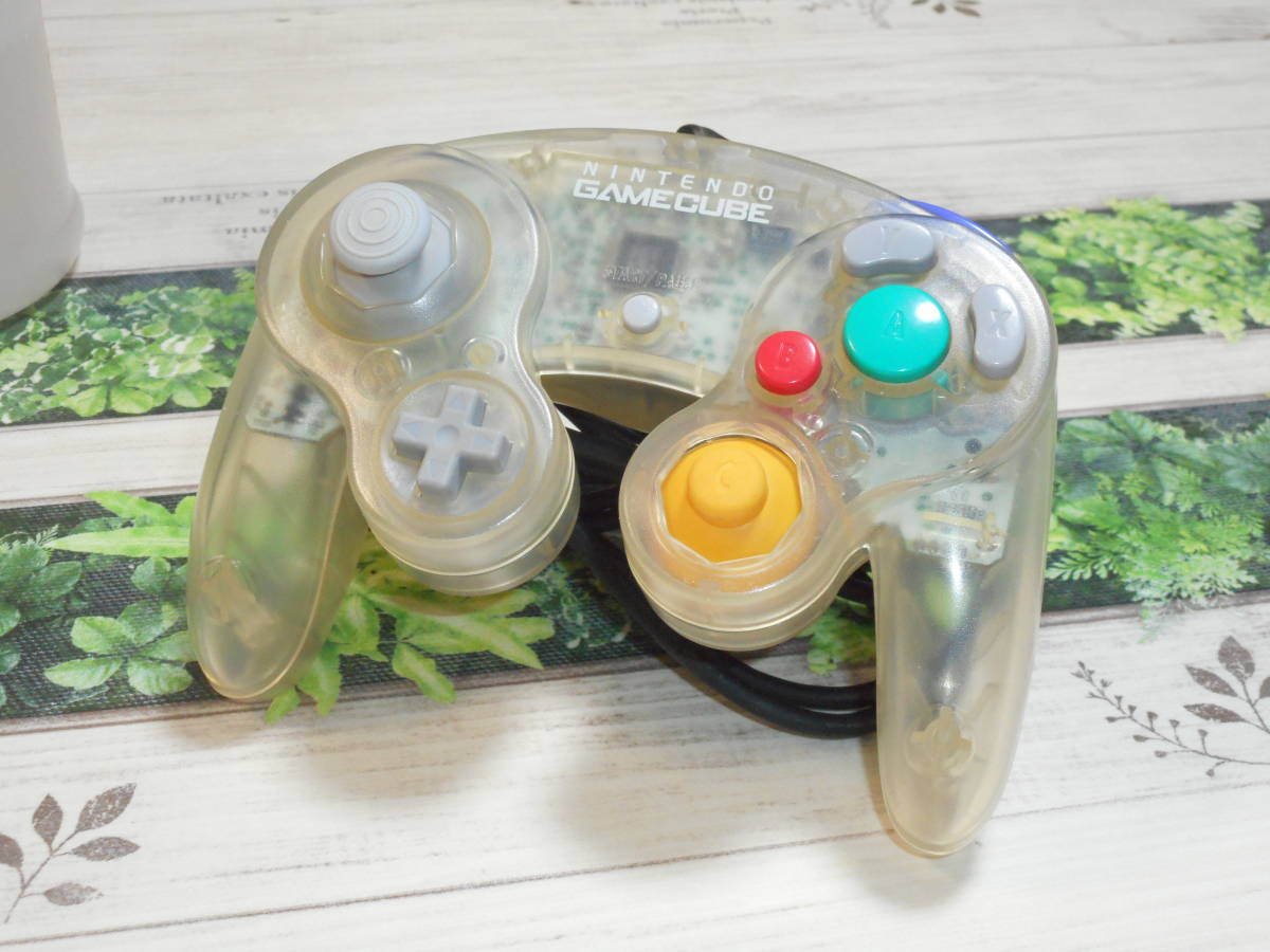 数量限定，セール ゲームキューブ スケルトン コントローラ クリア(アクセサリ、周辺機器)｜売買されたオークション情報、yahooの商品情報をアーカイブ公開 - オークファン アクセサリ、周辺機器