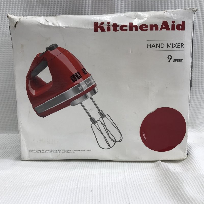 生活家電 【新品】KitchenAid 9KHM928CA RED ハンドミキサー