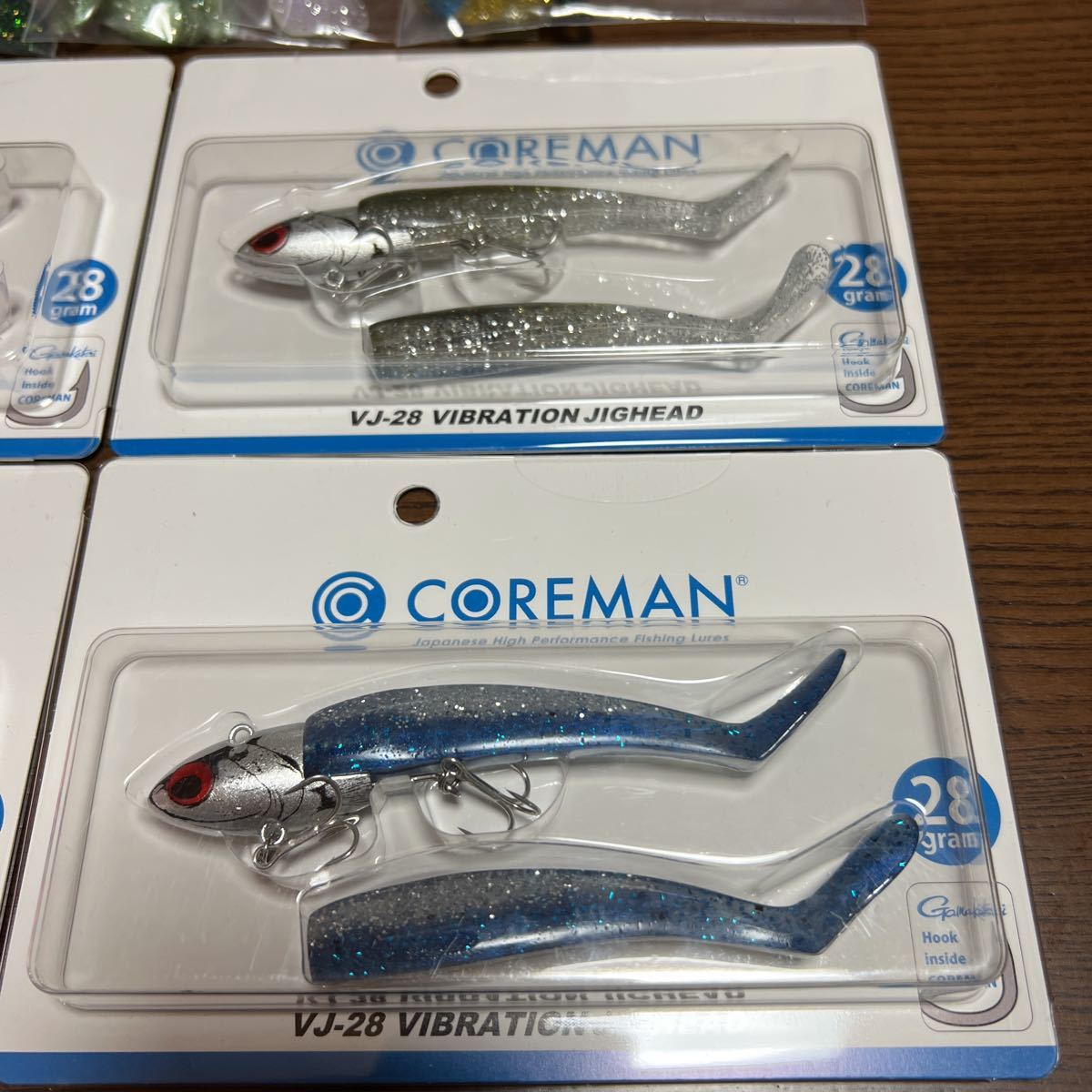 COREMAN デカカリシャッド 3.5インチ VJ28セット VJ-28 デカカリシャッド付き コアマン VJ-28 デカカリシャッド3.5