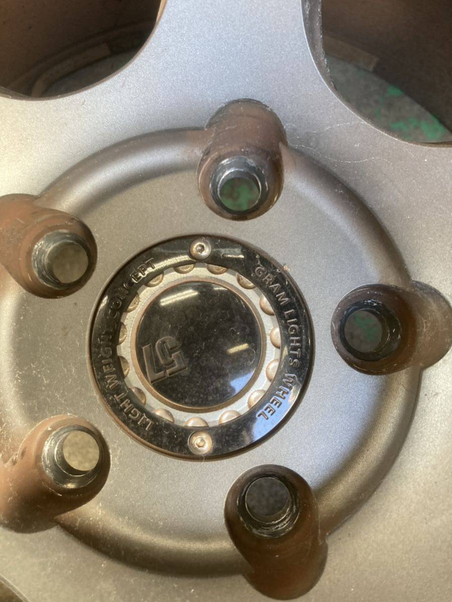 レイズ　グラムライツ18インチ　2本売りジャンク品