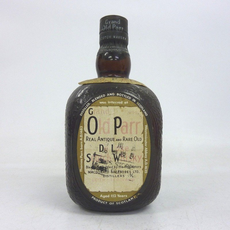オールドパー グランド デラックス OLD 1970年代前半流通、GRAND PARR