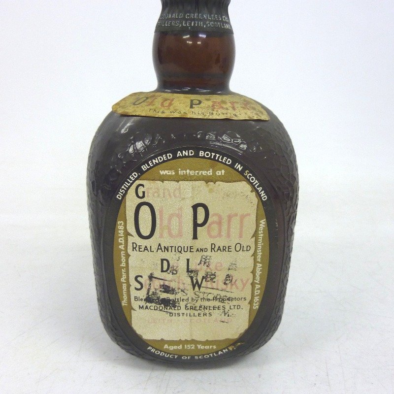 オールドパー グランド デラックス OLD 1970年代前半流通、GRAND PARR