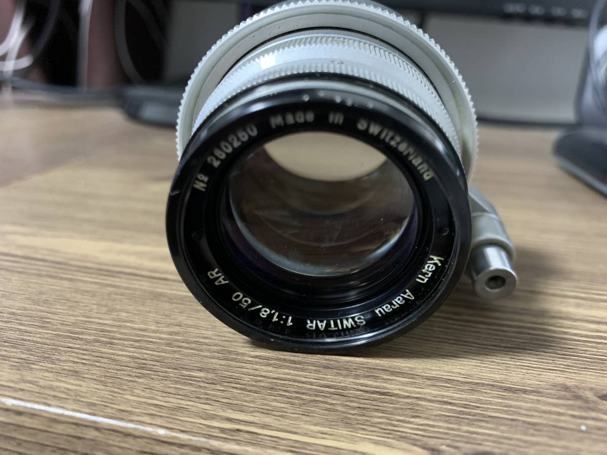 ALPA Kern Aarau SWITAR 50mm 1:1.8 AR ALPA REFLEX Mod.6C へ取り付け