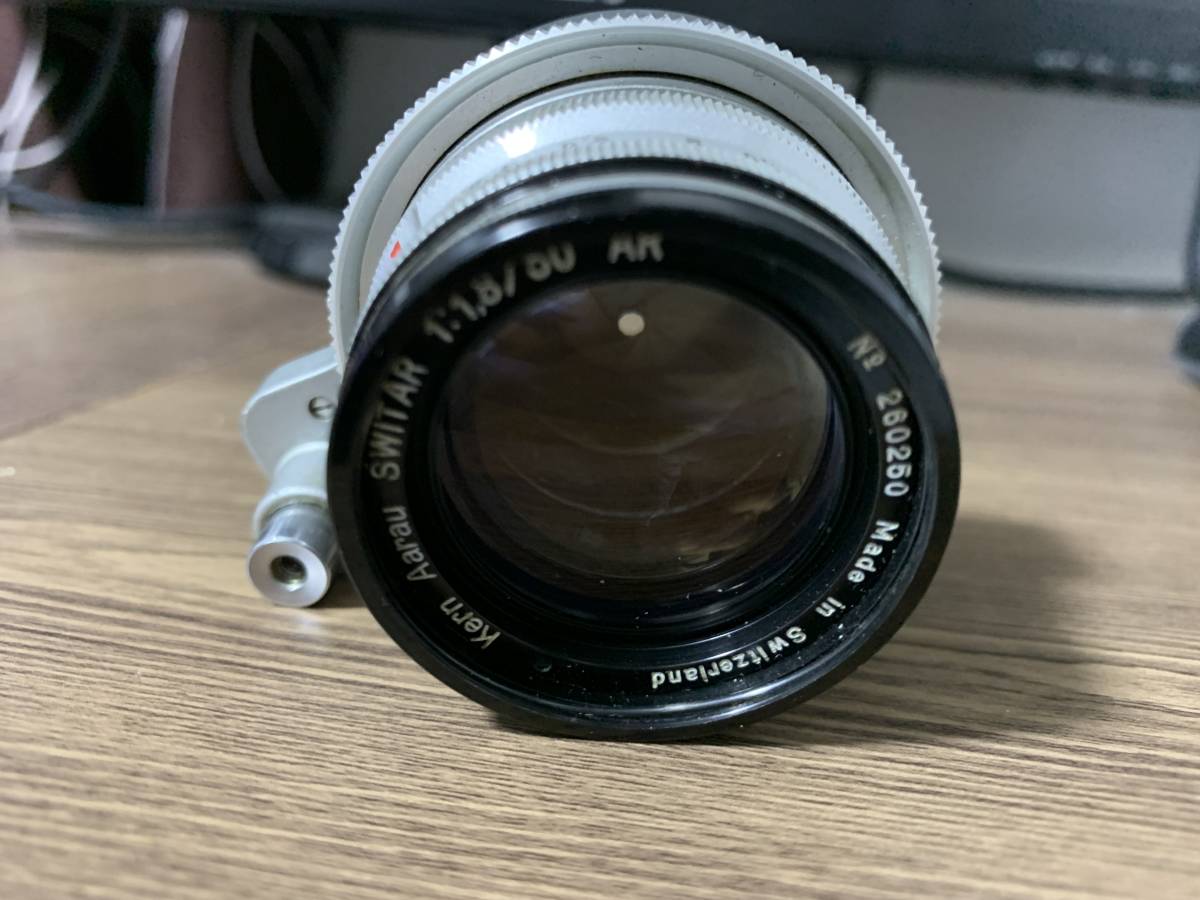 ALPA Kern Aarau SWITAR 50mm 1:1.8 AR ALPA REFLEX Mod.6C へ取り付け
