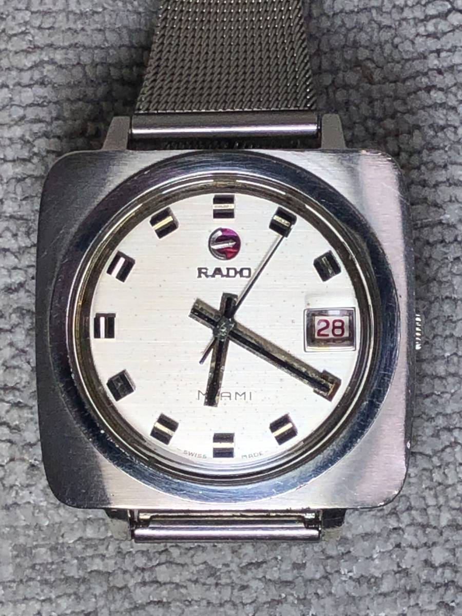 ◇RADO ラドー MIAMI マイアミ REF.11874 自動巻き メンズ 腕時計 