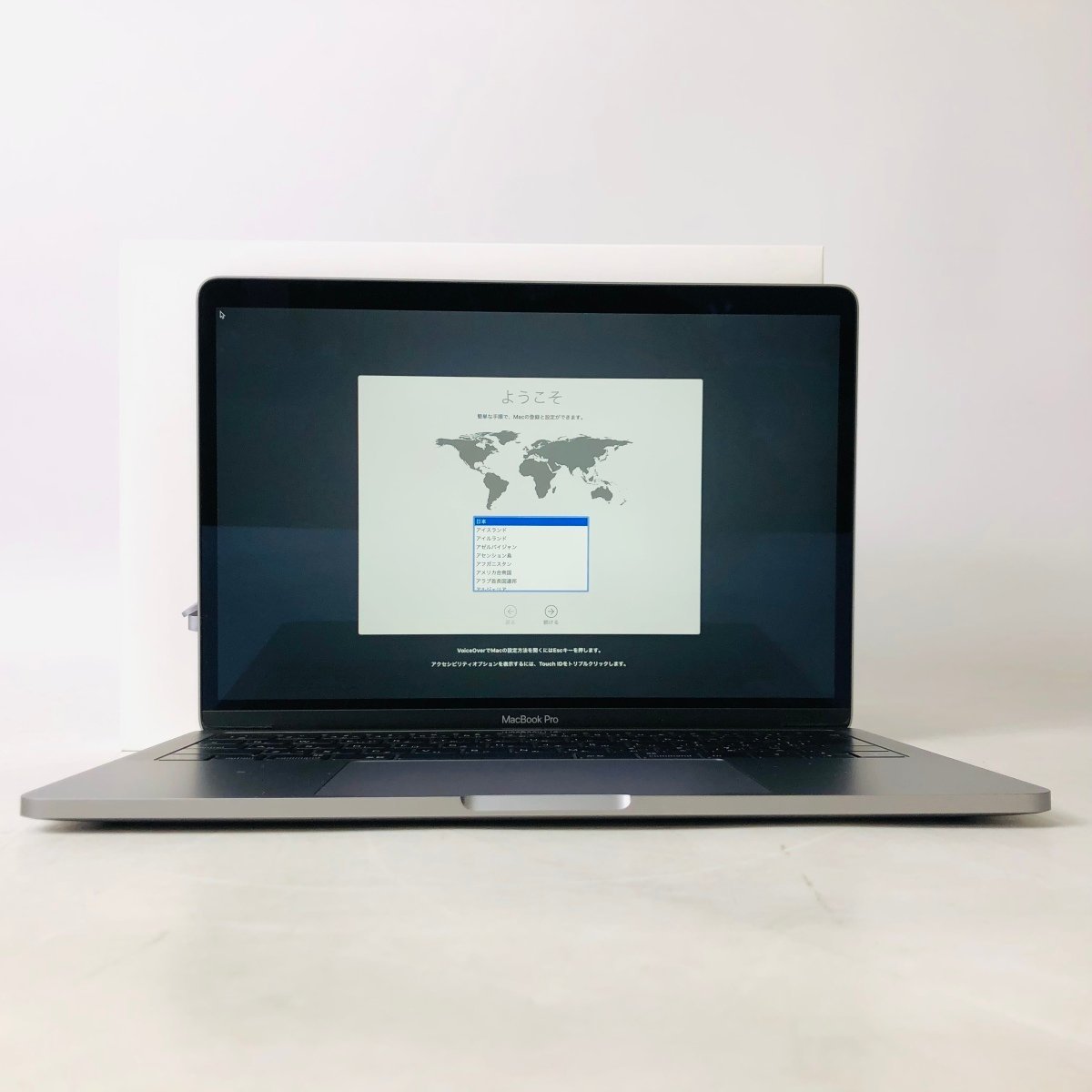 MacBook Pro Touch Bar+Touch ID 13インチ (Mid 2019) Core i5 1.4GHz/16GB/SSD 512GB スペースグレイ MUHN2J/A