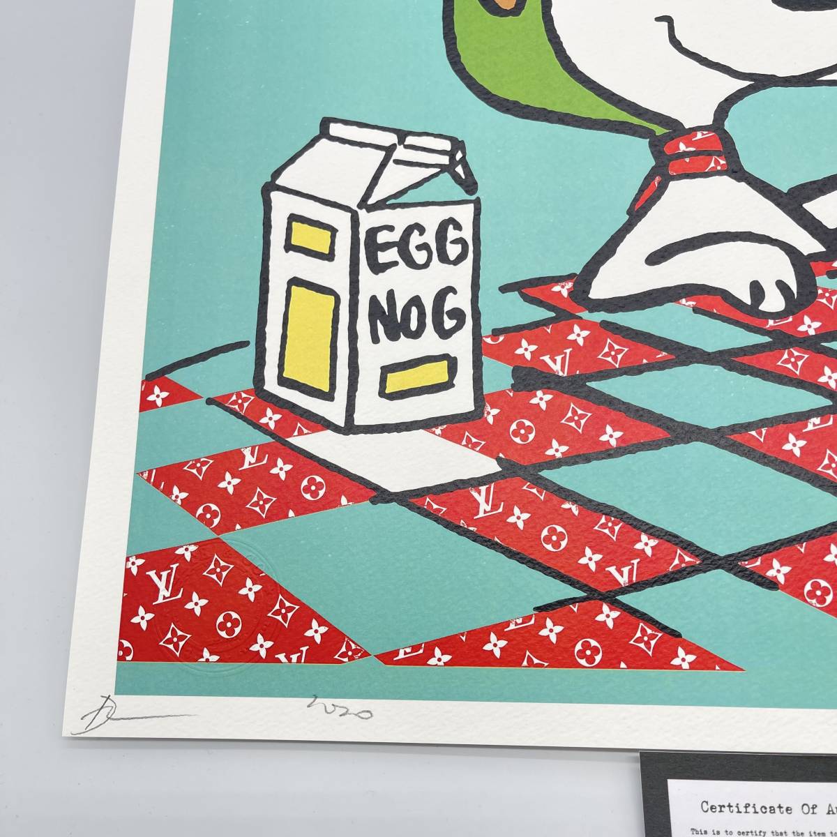 DEATH NYC 世界限定100枚 アートポスター SNOOPY スヌーピー トム