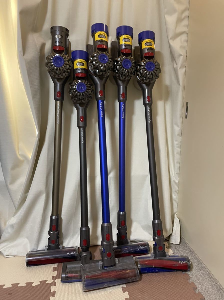 dyson ダイソンSV11 3個 SV10、1個 (SV11 /HH11 1個） 掃除機 全部5個セットジャンク