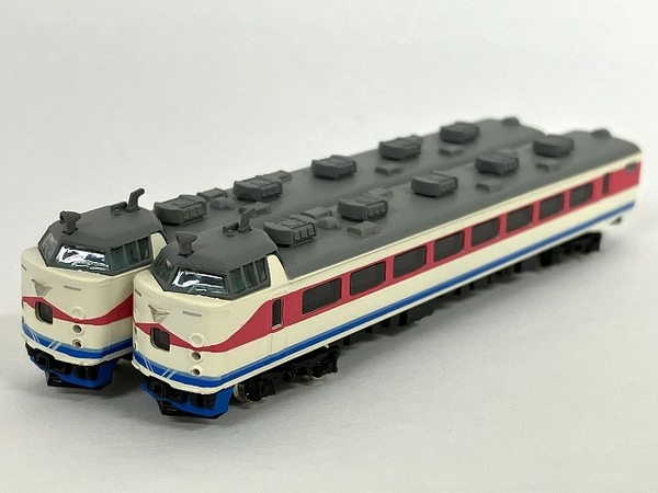 テラネッツ ZJ GAUGE ST 489系 特急型電車 7両セット 白山カラー 鉄道模型 Zゲージ 中古 美品 T7049549