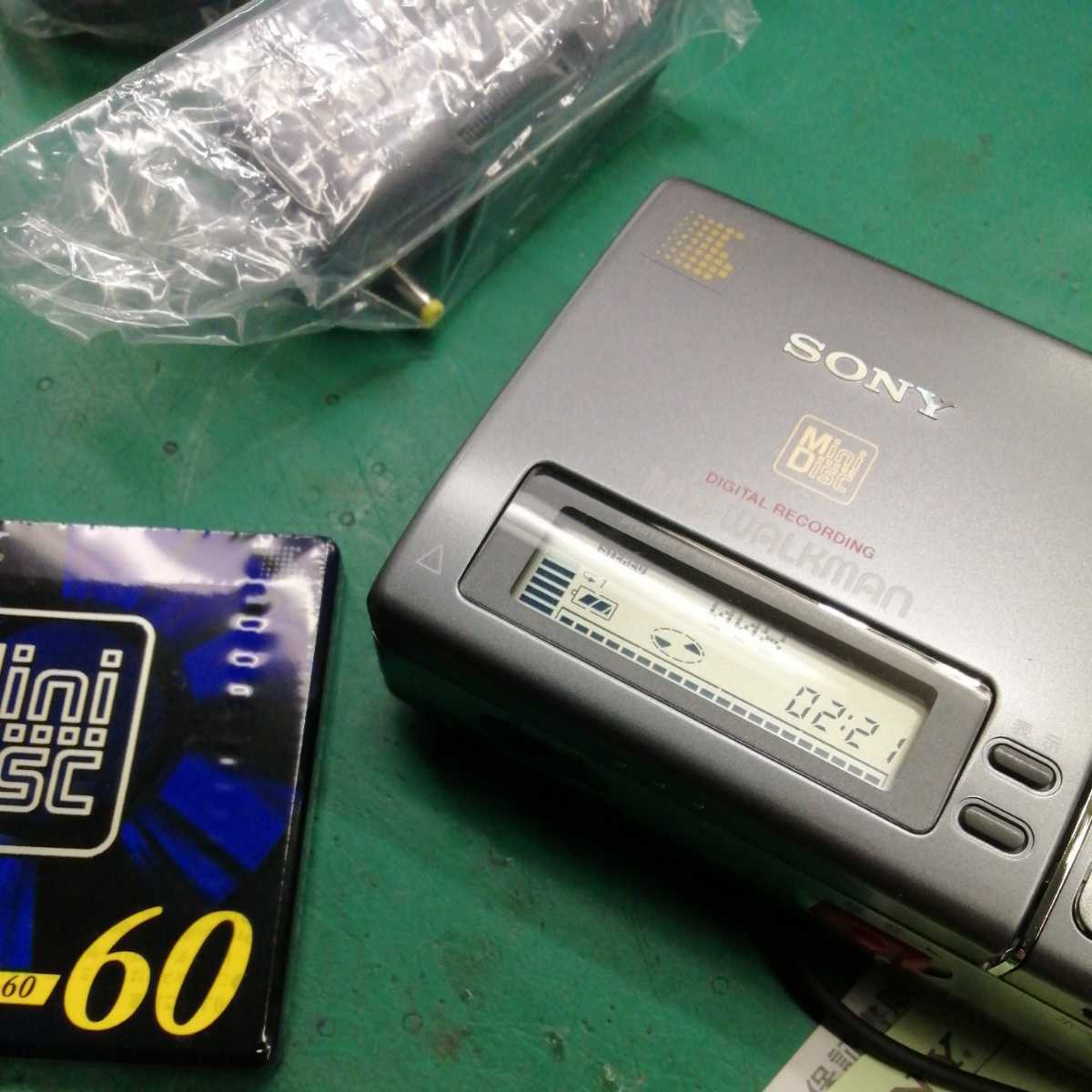 SONY ソニー MDウォークマン MZ-R3 ほぼ未使用品 取説 フルセット 2026