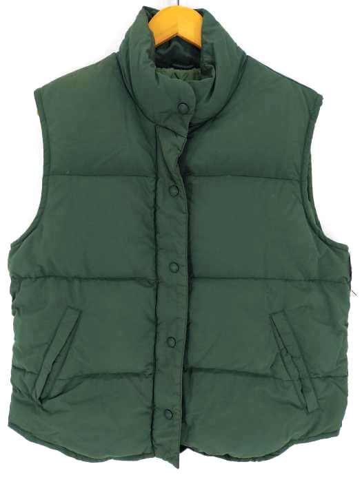 Eddie Bauer(エディーバウアー) 白タグ ダウンベスト レディース import：M 中古 古着 0745