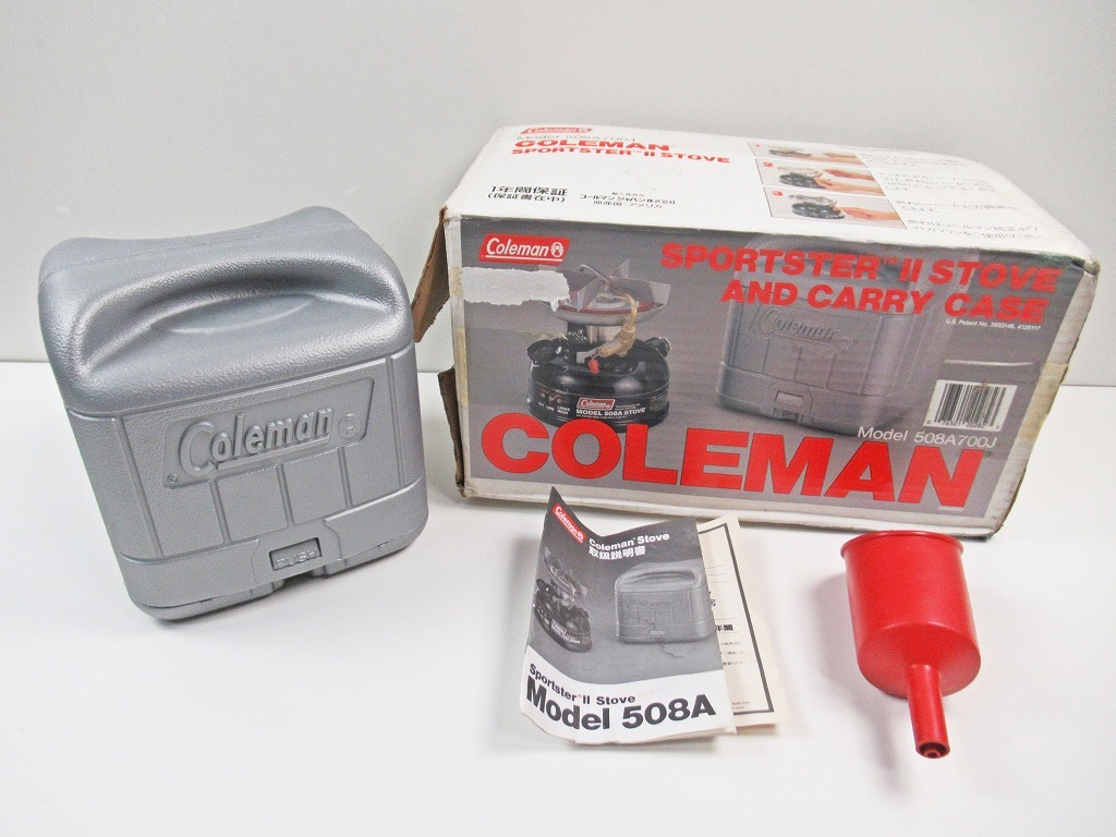 ◇[C96]Coleman コールマン ストーブ Model/508A STOVE ケース付き