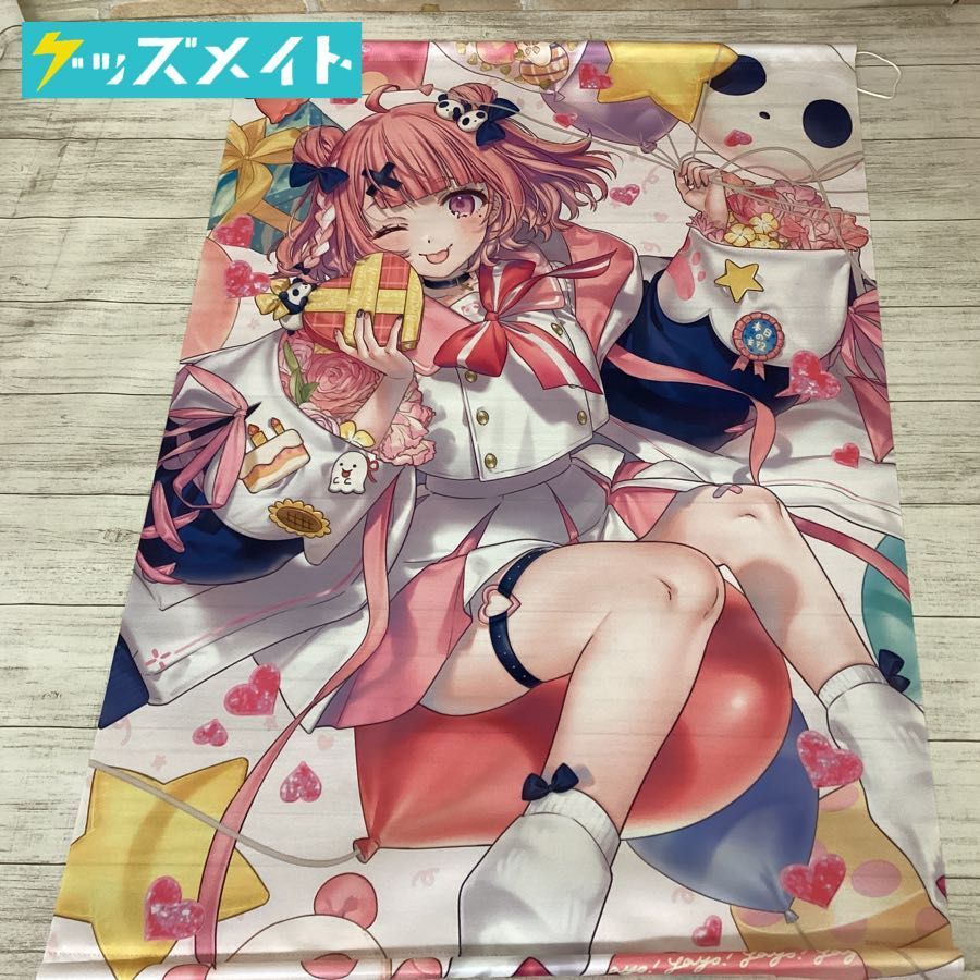現状】Vtuber にじさんじ 笹木咲 誕生日グッズ2021 B2タペストリー 