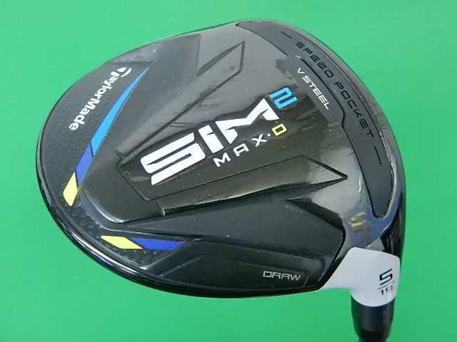 テーラーメイド　シム2 5W 純正TM 50S 品 テーラーメイド SIM2 MAX-D 5W (19度) 純正TENSEI TM50 (R
