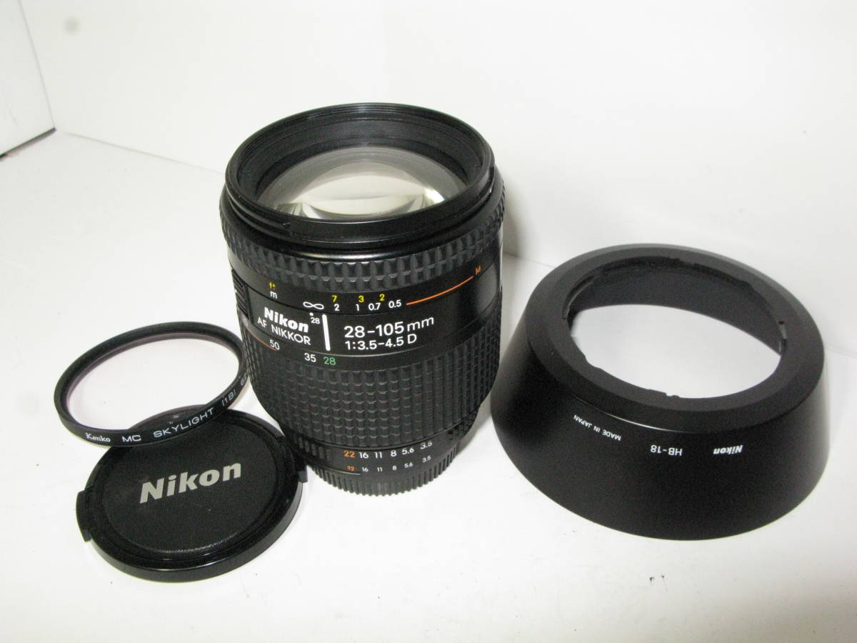 AF Nikon Nikkor Zoom 28-105mm Ai Lens : 28～105mm - | NIKKOR IF 28 