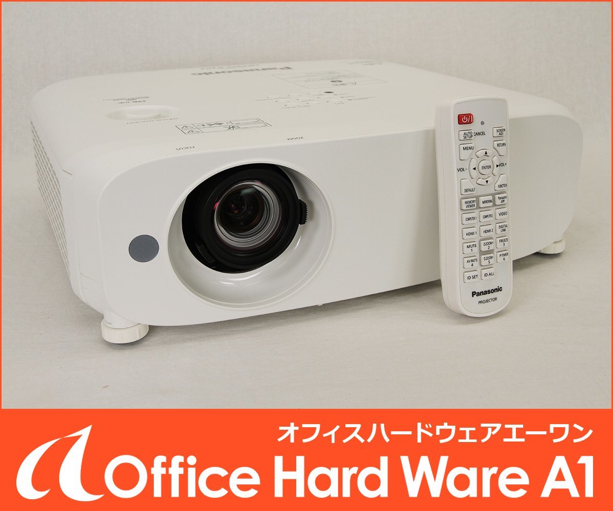 Panasonic 液晶プロジェクター PT-VW545NJ ランプ時間：2893h 5500ルーメン パナソニック 【OA機器/中古】 #U