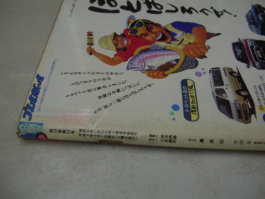 週刊プレイボーイ NO.37 1993年9月7日号 内田有紀 表紙 中嶋美智代 黛