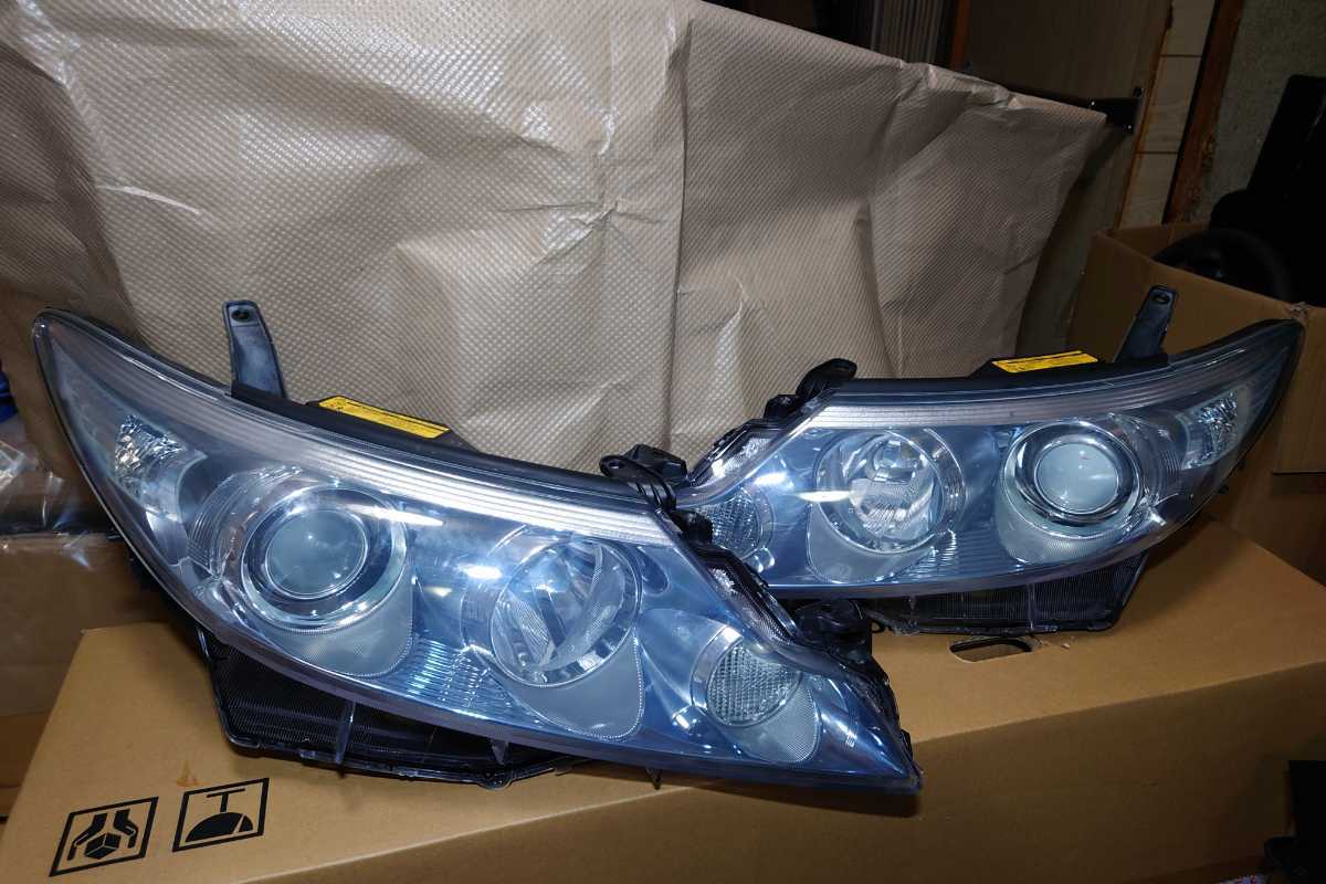 エスティマ 純正 HID ヘッドライト ヘッドランプ 左右セット 左右
