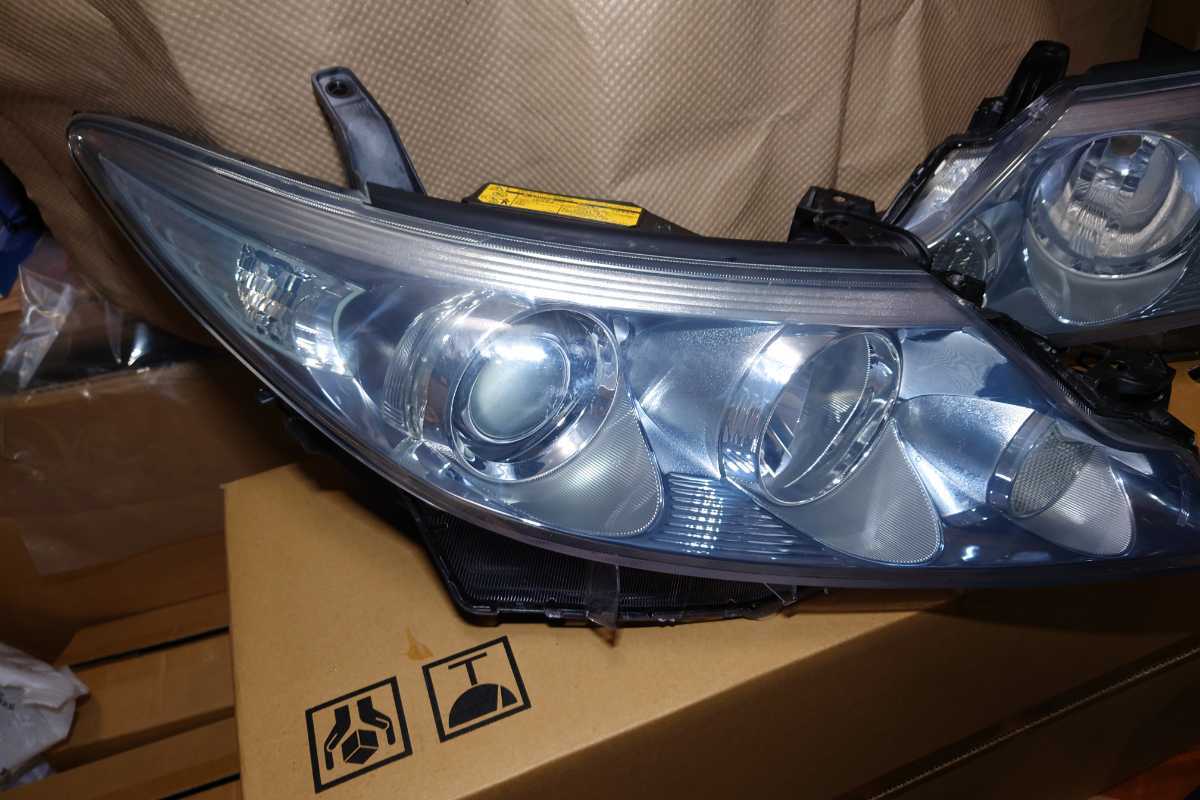 エスティマ 純正 HID ヘッドライト ヘッドランプ 左右セット 左右
