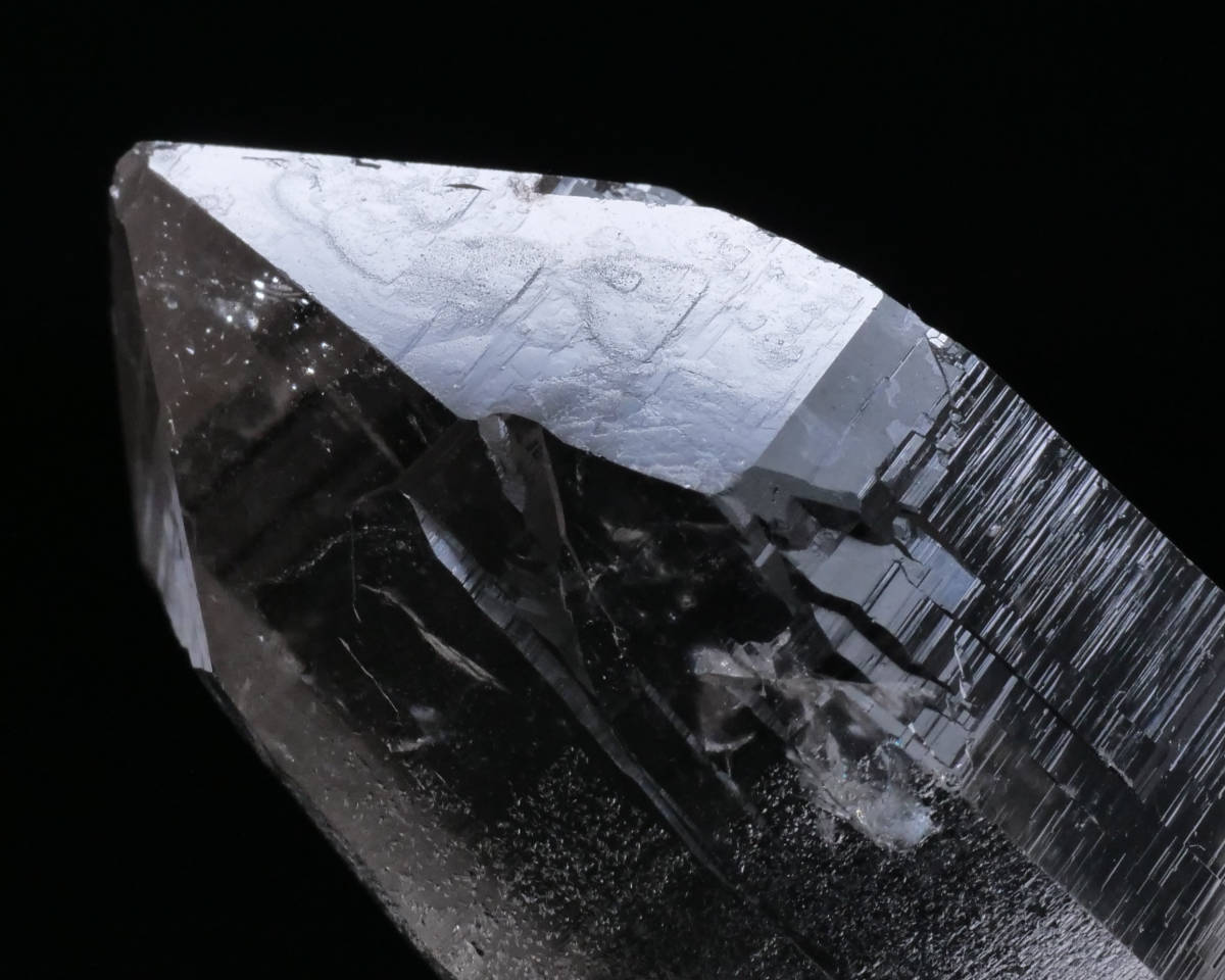鉱物 標本 煙水晶 結晶 原石】ネパール ガウリシャンカール ライト