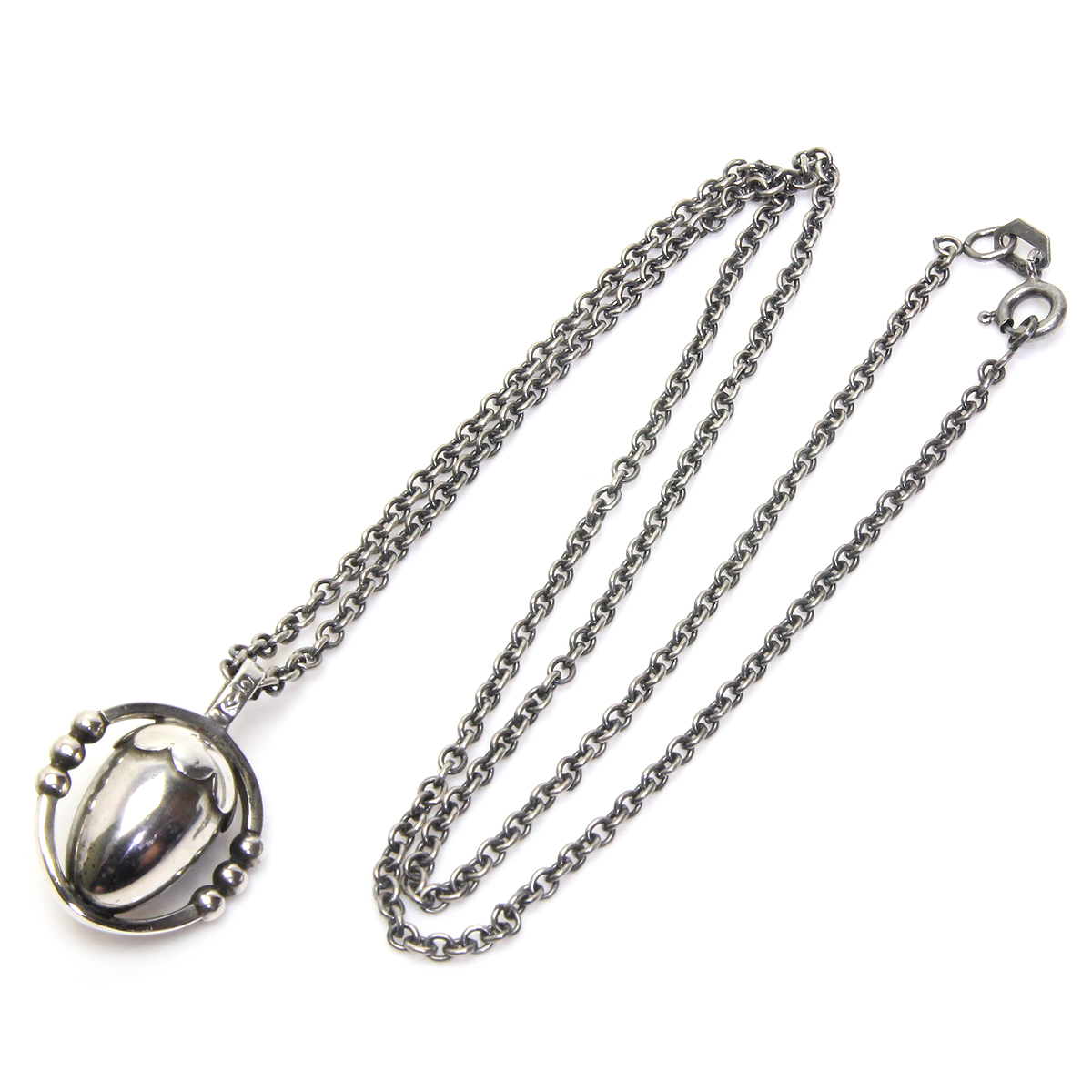 ジョージジェンセン どんぐり エコーン ネックレス CTV GEORG JENSEN 