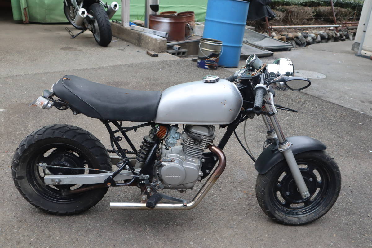 APE50 エイプ50 ジャンク ベース車 改造多数 確か実働 長期保管車 自分 