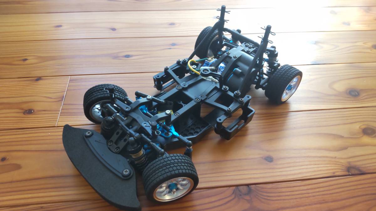 M-08 タミヤ CONCEPT M-08発売 新型Mシャーシ ボディ、メカサーボのみ