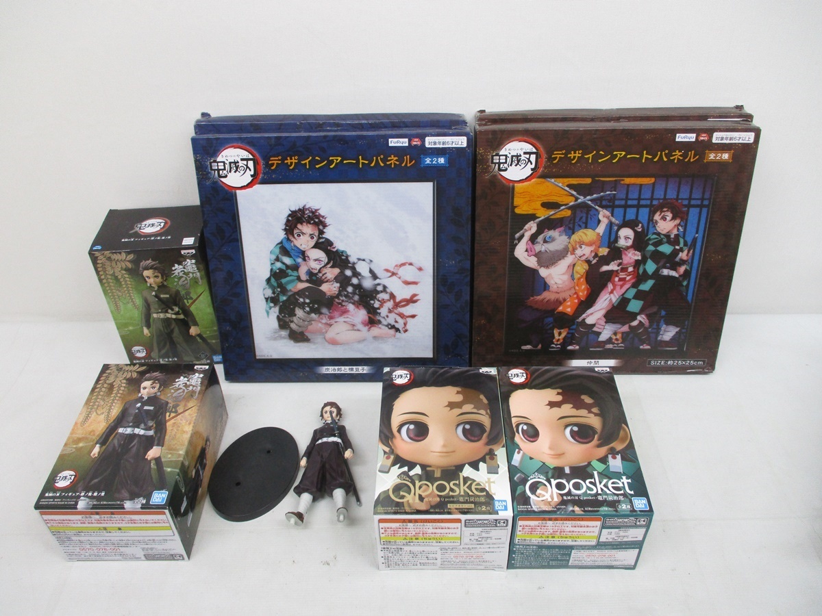 2251Y フィギュア グッズ 大量☆ 鬼滅の刃 アートパネル Qposket 