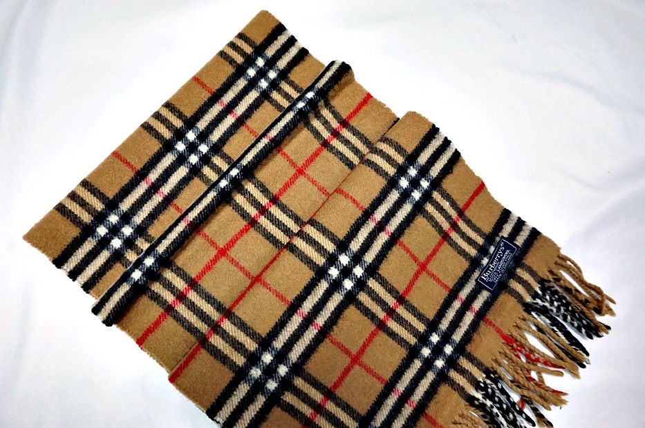 Burberrysラムウール100% マフラー 023 バーバリー BURBERRYS