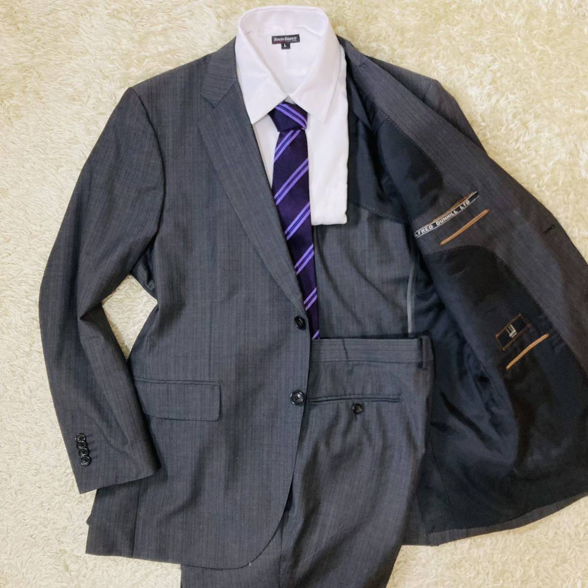 dunhill 極美品 ダンヒル最高級の品格ROTUSTAMY オーダーメイド 