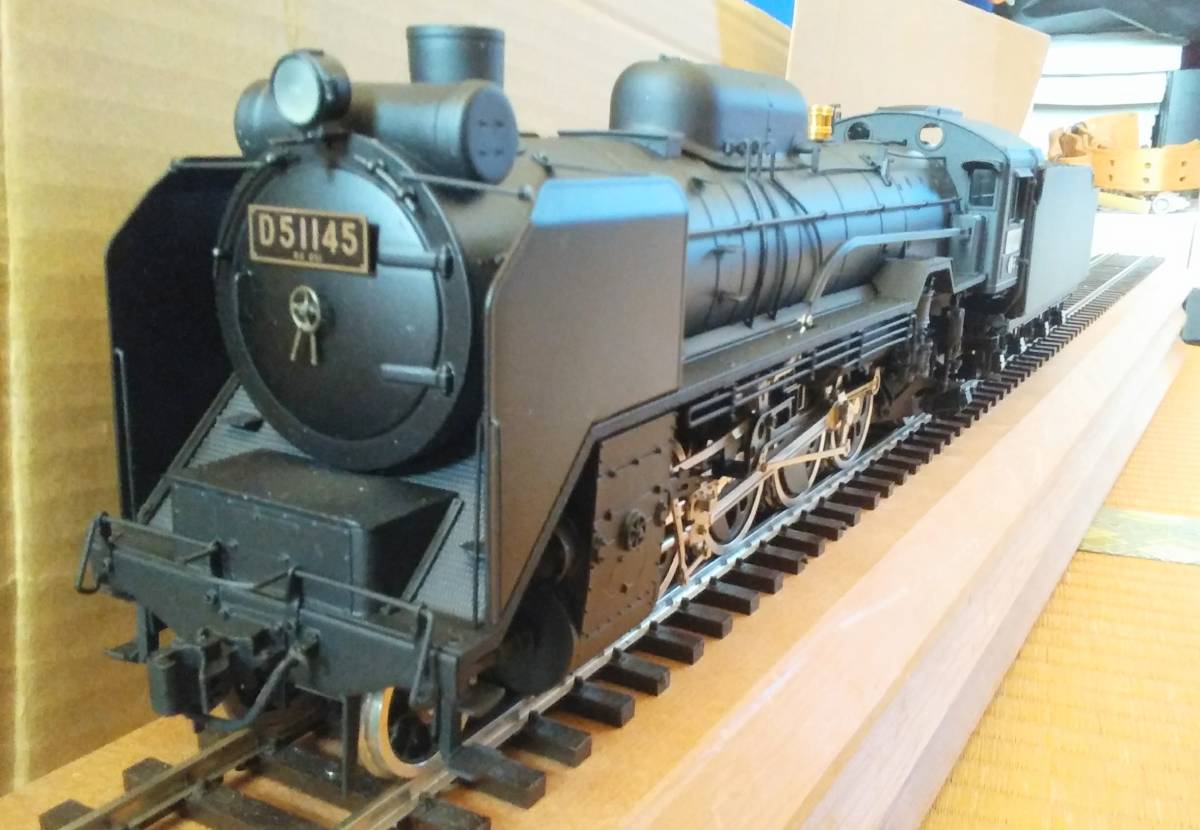日車夢工房 1/45 スーパーディスプレイモデル D51形 蒸気機関車 カツミ
