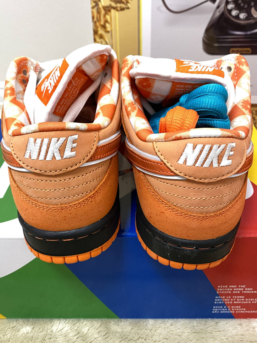 新品未使用 Nike SB Dunk Low Concepts Orange Lobster Special Box 