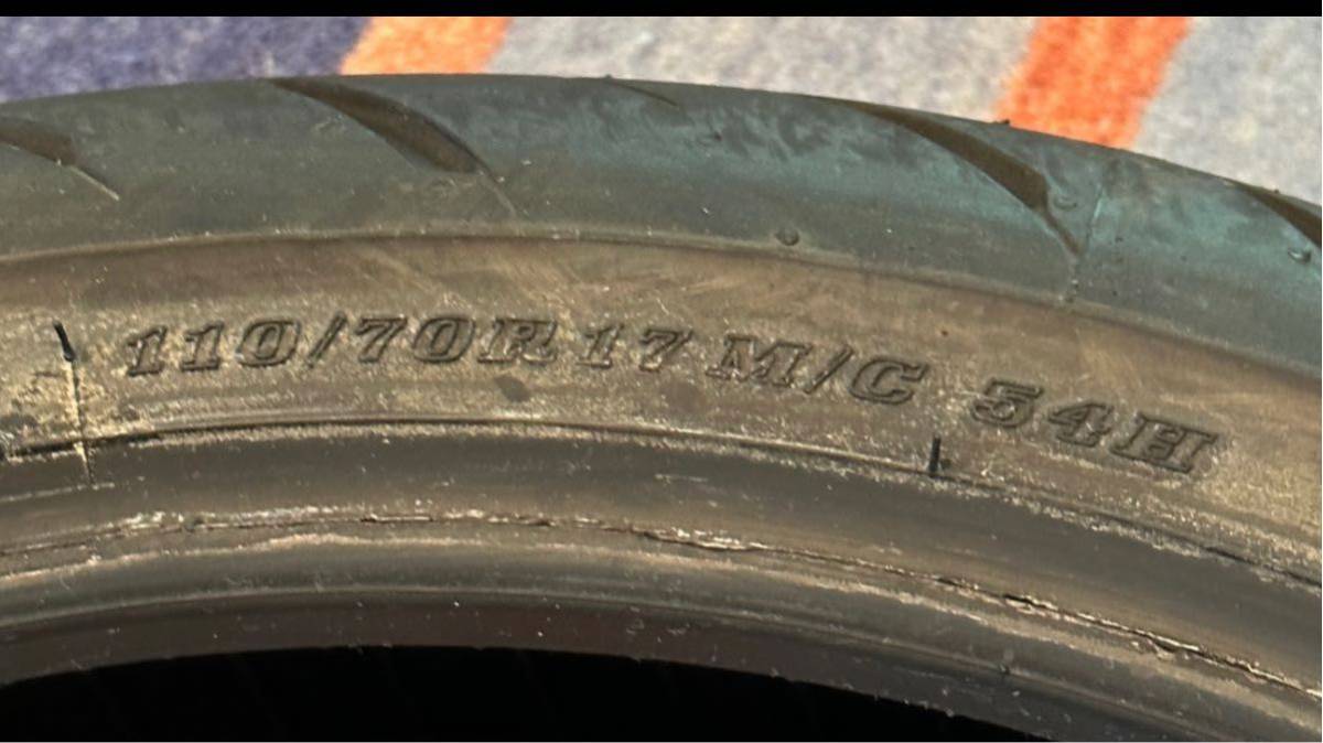 新車はずし】 ダンロップ GPR-300 ラジアルタイヤ110/70R17M/C 54H