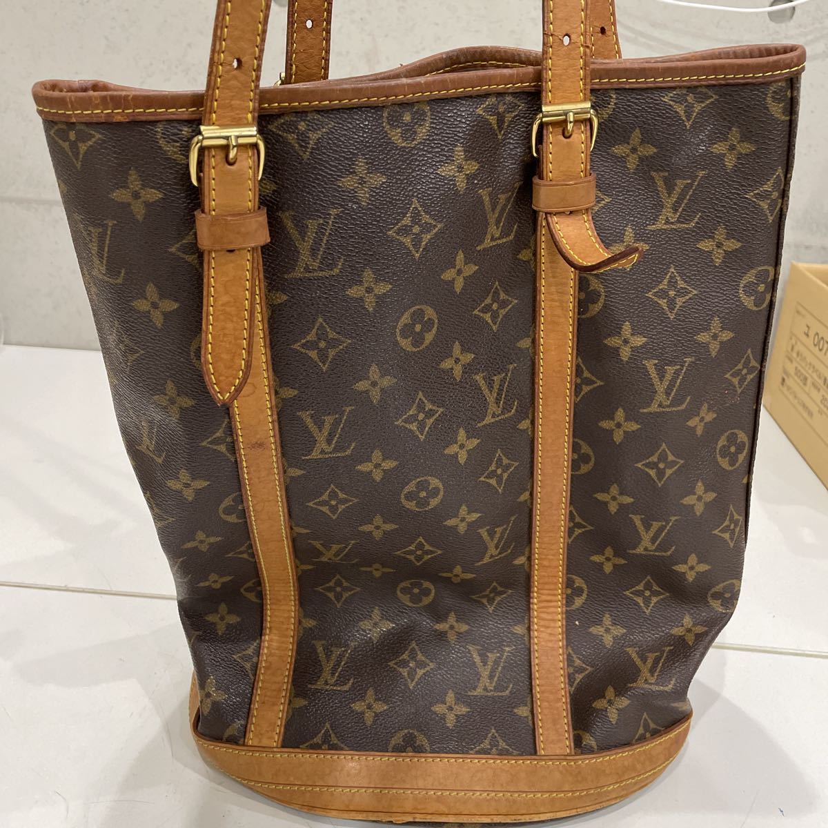 ☆LOUIS VUITTON / ルイヴィトン バケットGM トートバッグ モノグラム 