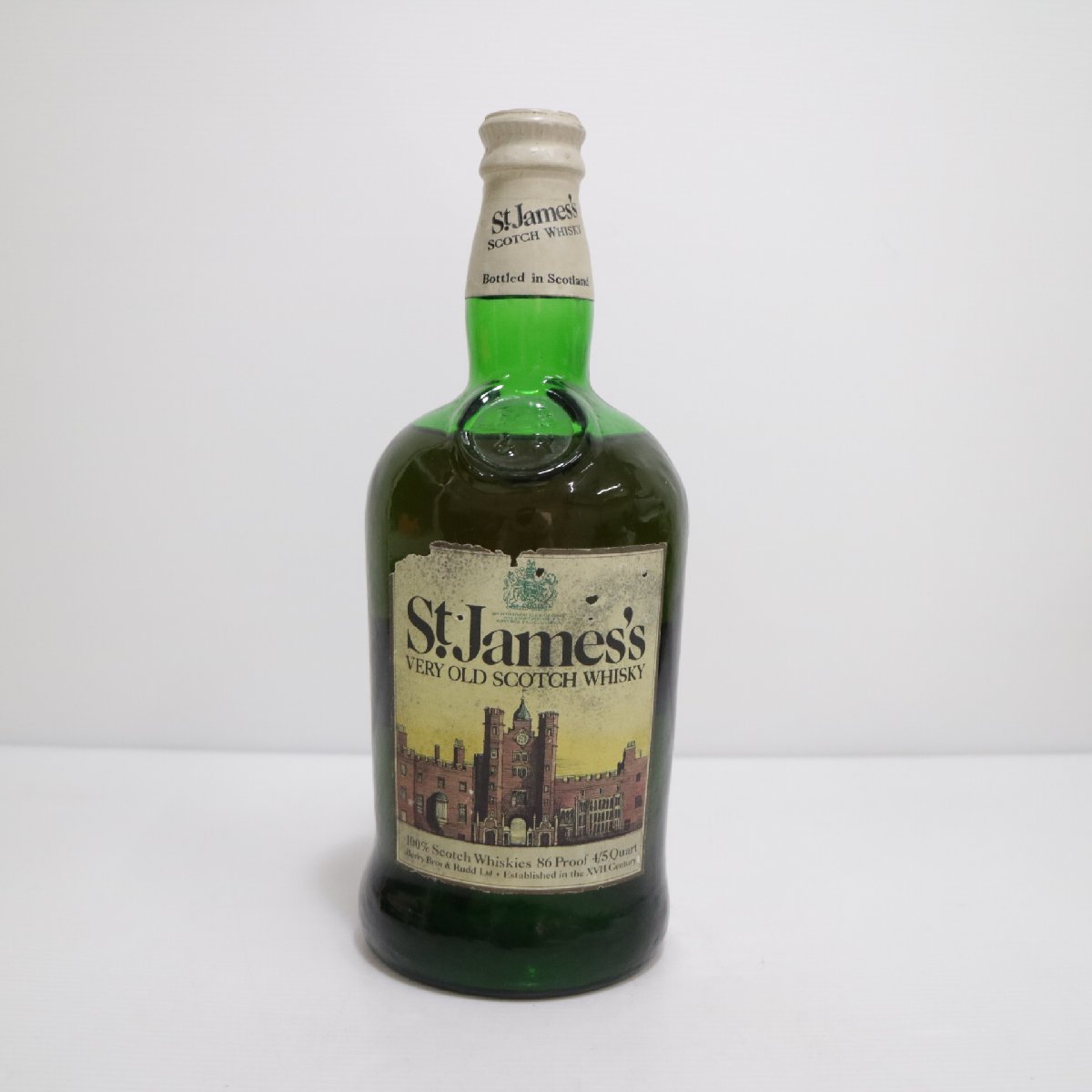G25987D1S　St.Jamess VERY OLD セントジェームス ベリーオールド スコッチ ウイスキー 43% 古酒 未開栓