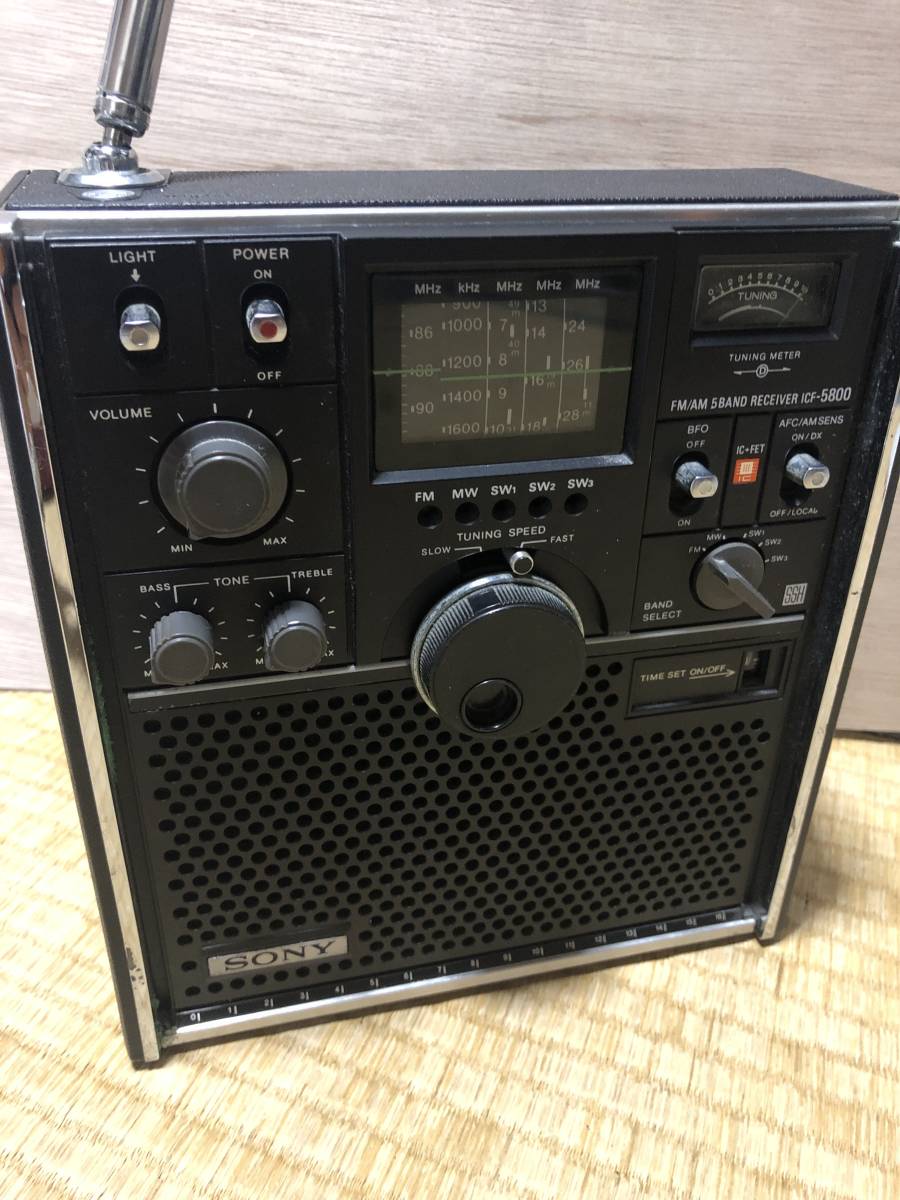SONY IC-5800 AM/FMラジオ　ジャンク品 SONY|ジャンク品です|【ハードオフ公式通販】オフモール|2014090000016648