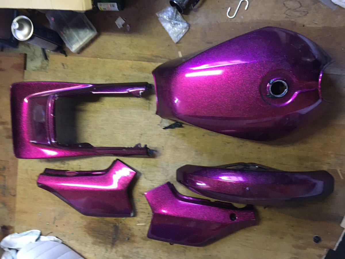 CBX400F 外装セット CBX550F フレーク塗装 BEET 希少 レア 当時 売切 