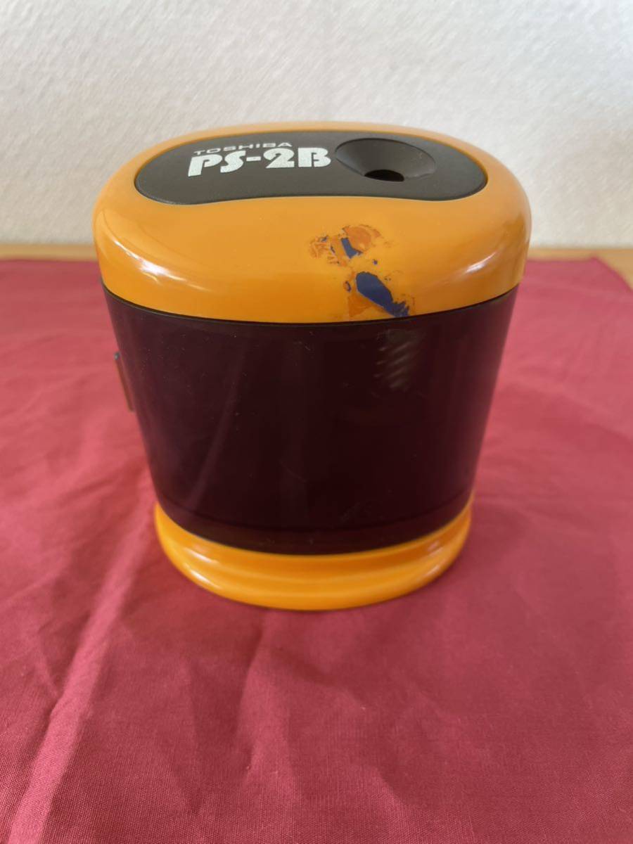 TOSHIBA PS-2B 工場 電動鉛筆削り Toshiba Esper PS-23. 電動 鉛筆