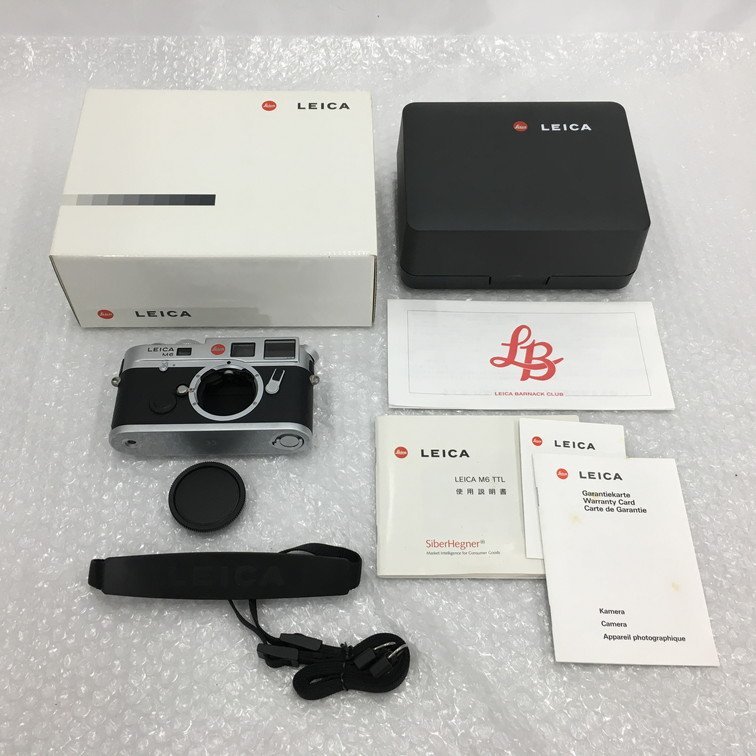  BAAS1019 LEICA ライカ M6 ボディ フィルムカメラ(ライカ)｜売買されたオークション情報、yahooの商品情報をアーカイブ公開 - オークファン ライカ