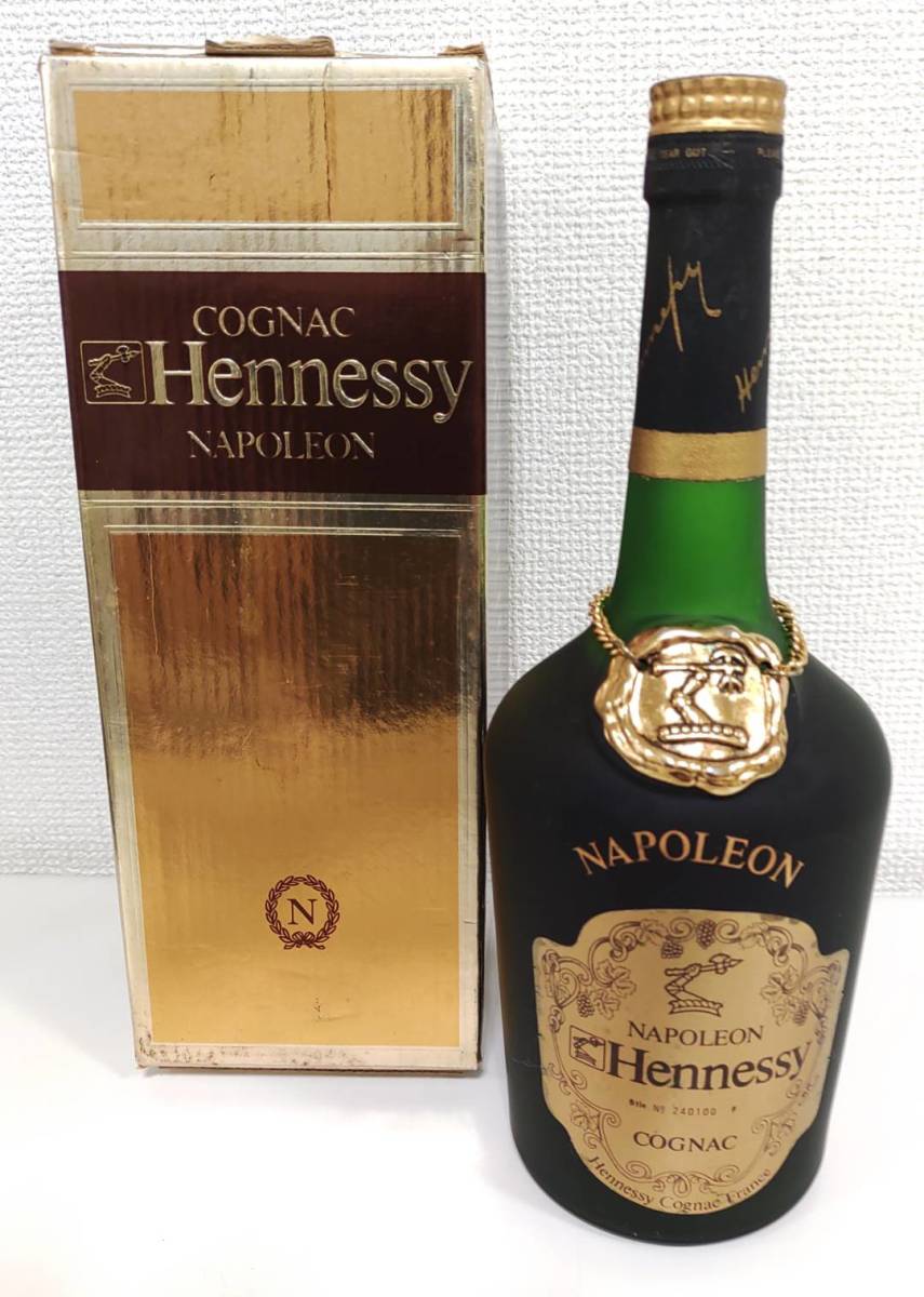 F-10342 未開栓 Hennessy ヘネシー NAPOLEON ナポレオン 金キャップ
