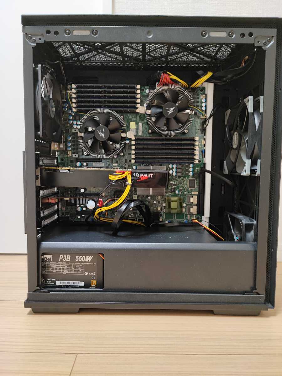 Xeon&メモリ96GB&SSD&NVIDIA搭載！自作系ワークステーション （Xeon& 