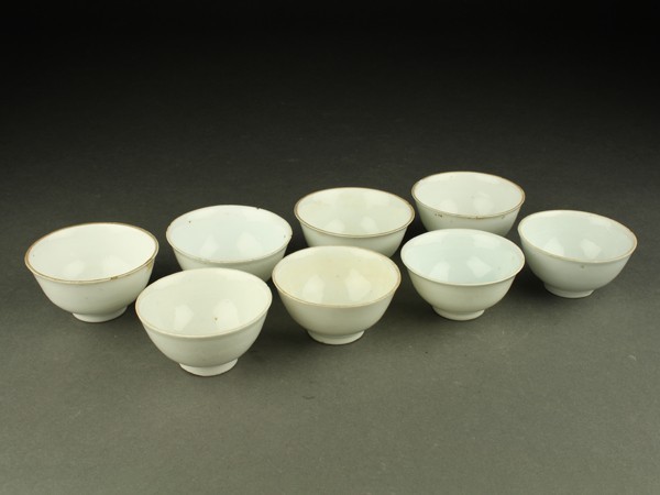 最新作，低価 宇 AD415 唐物 白磁 煎茶碗 八客 煎茶道具 時代物(白磁)｜売買されたオークション情報、yahooの商品情報をアーカイブ公開 - オークファン 骨董陶磁器一般