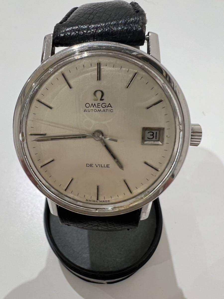 ☆【動作未確認】OMEGA DEVILLEオメガデビル AUTOMATIC デイト